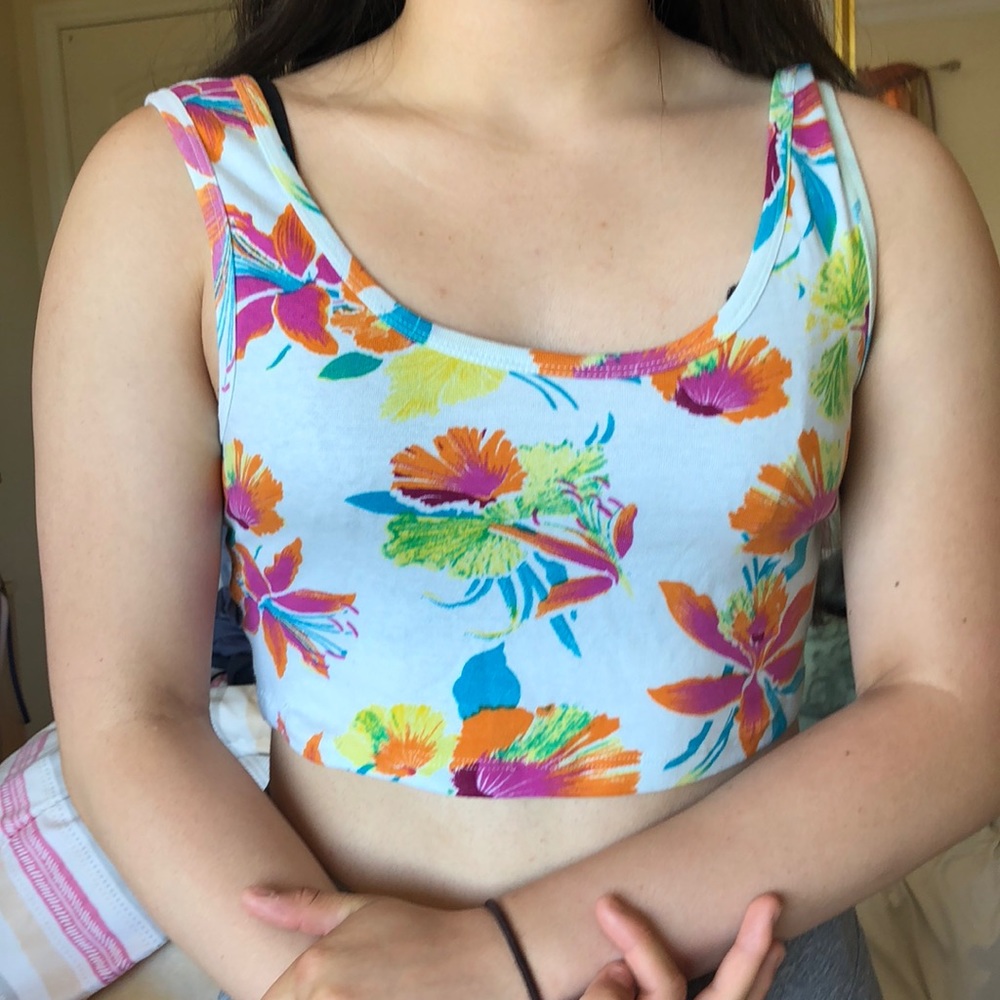 Billibong Floral Cropped Top